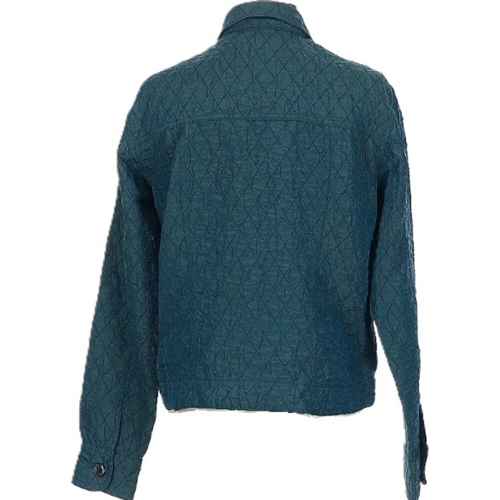 Coldwater Creek Crinkle Diamond Quilted Jacket - Picture 12 of 16